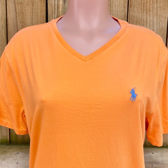 POLO RALPH LAUREN EMBROIDERED LOGO Unisex Tee EUC - Picture 8 of 15